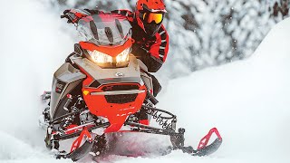 Introducing the 2021 SkiDoo Trail and Crossover Snowmobiles [upl. by Gans]