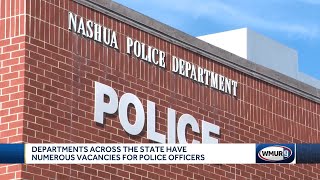 New Hampshire police departments say theyre having tough time recruiting new officers [upl. by Pasco90]