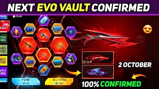 Next Evo Vault Event  Free Fire New Evo Gun Event  October Month Evo Vault Event FF [upl. by Publia]