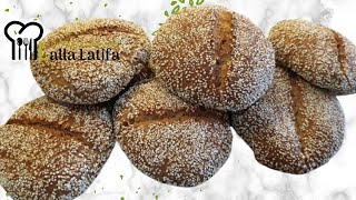 Pain dorge au Thermomix 31 TM5 TM6 خبز الشعير thermomix pain orgeخبزcheflallalatifa [upl. by Nosrac602]