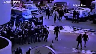 SS Lazio Ultras  Milan  Coppa Italia First leg  Italy 1998 [upl. by Gerardo873]