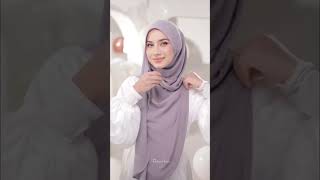 SHAWL Tutorial  Tutorial Shawl Labuh Depan Belakang Terkini 2023 [upl. by Frodine]