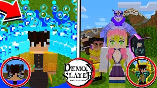 ESSA ADDON de DEMON SLAYER ESTÁ INCRÍVEL PARA MINECRAFT PE [upl. by Bashemath]