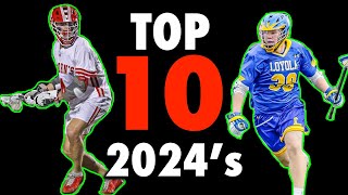 TOP 10 2024 High School Lacrosse Recruits NLF Rankings [upl. by Fatimah]