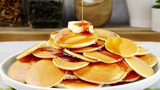 Amerykańskie MINI pancakes czyli mamo te mini pankejki są pycha [upl. by Annadroj282]