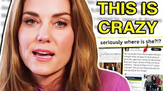 KATE MIDDLETON MISSING SITUATION IS CRAZY photoshop drama [upl. by Aitel515]