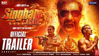 Singham Again Concept Trailer  Ranveer Singh Deepika Ajay D Arjun K  Rohit Shetty  1 Nov 2024 [upl. by Odnomar845]