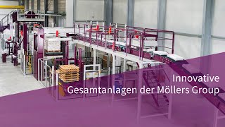 Flexible Verpackungslösungen innovative Gesamtanlagen der Möllers Group [upl. by Yartnoed]