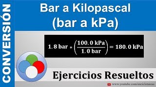 Bar a Kilopascal bar a kPa [upl. by Sudnak]