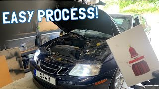 How to Install LED Headlights on Your Saab 93 [upl. by Sayers]