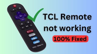 TCL Remote not working  TCL Android TV Remote not working [upl. by Ayet]