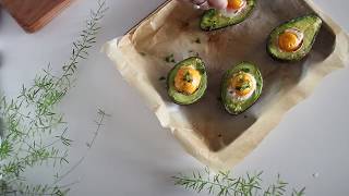 Aguacate relleno de huevo [upl. by Martina]