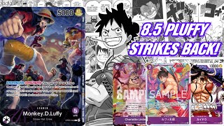 PURPLE LUFFY GOIN OFF IN 85 2 DECKLISTS PLUS MATCHES [upl. by Macintosh]