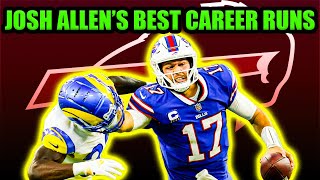 Josh Allen Angry Runs but they get increasingly ANGRIER [upl. by Katzen347]