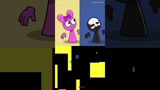 Incredibox Sprunki  APT ft Pinki Oren amp Black Happy vs Horror Version  Blue Bouncing Square [upl. by Eelano]