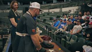 Hurtado Barbecue x Texas Rangers Cooking Class [upl. by Gaskill]