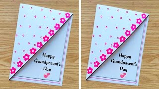 Grandparents day card making handmade Easy and beautiful card for grandparents day  Handmade Cards [upl. by Flessel671]