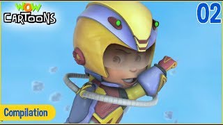 Vir The Robot Boy  Hindi Cartoon For Kids  Compilation 2  Wow Cartoons [upl. by Derron]