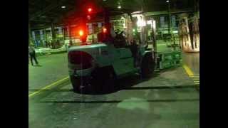 Joko Energys HHO fuel saver on FORKLIFT Mitsubishi FD40 [upl. by Everett]