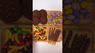 Filling Platters With Sweets shorts satisfying asmr [upl. by Lehsreh]