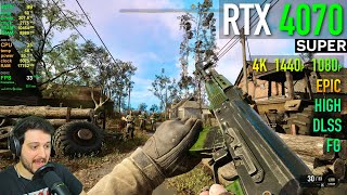 RTX 4070 SUPER  STALKER 2 Heart of Chornobyl [upl. by Qirat42]