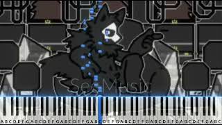 Changed OST Wolf King Alpha Piano Tutorial [upl. by Neitsabes715]