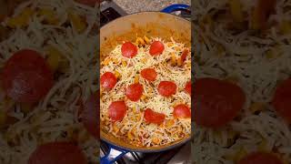 Pizza pasta night cooking positivesvibes pasta [upl. by Sad]