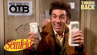 Seinfeld  Kramer Overhears A Betting Tip  Throw Back TV [upl. by Anatollo]