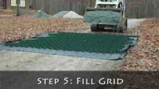 CellTek Geosynthetics  LSG2 Stabilizer grid  load support  Installation video [upl. by Aisac]