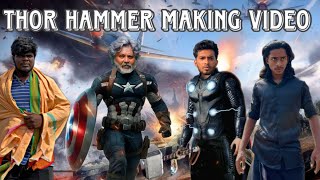 Thor Hammer Making Full video🔨⚡️⛈️mrkettaven tamil somaja thor [upl. by Abate]