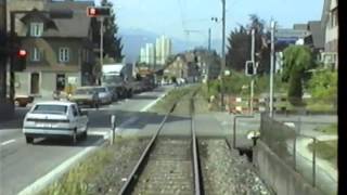 Seetalbahn Mai 1998 Waldibrücke  Emmenbrücke [upl. by Lamont]