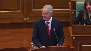 Top Channel Tony Blair në Kuvendin e Kosovës Kurrë s’pendohem për mbështetjen ndaj pavarësisë [upl. by Hayyim]