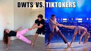 You Wont Believe TikTokers Trying Danny Amendolas DWTS Moves [upl. by Geddes5]