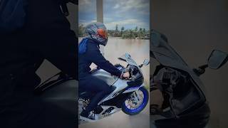 Knock knock whos there￼ fypシ゚viral bikelover yamaha r15m subscribe share bikegirl [upl. by Lukin863]