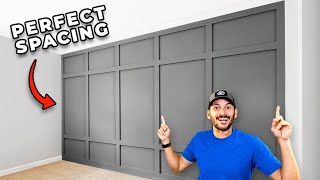 DIY Board and Batten Accent Wall  Wainscoting How to [upl. by Atilem]