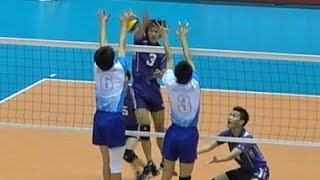 東洋 vs 高川学園 フル 春高バレー2017 3回戦より 全セット Japan volleyball [upl. by Bonine]