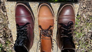 Viberg Natural Shell Cordovan Service Boots First thoughts and 20202030 Last comparison [upl. by Anahgem]