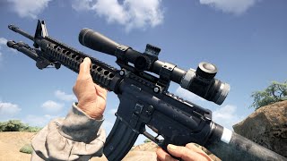 M16 DMR Long Range [upl. by Corneille683]