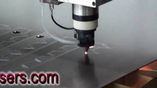 Kern Laser Cutting Metal [upl. by Ayiotal]