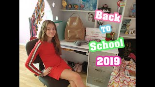 MES FOURNITURES SCOLAIRES 2019  BACK TO SCHOOL [upl. by Bascomb]