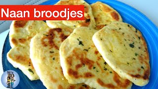 Naan broodjes [upl. by Aerdnael]