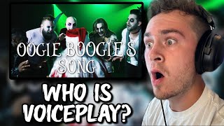 First Time Reaction to OOGIE BOOGIES SONG by VoicePlay A Cappella Cover [upl. by Rosenblast946]