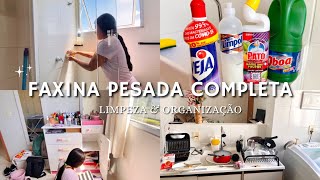 FAXINA COMPLETA PESADA NO LAR  3 DIAS SEM LIMPAR A CASA  LIMPEZA amp ORGANIZAÇÃO PARA SEMANA [upl. by Connolly171]