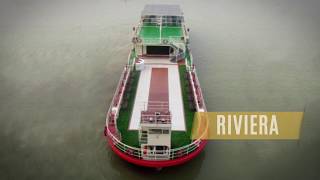 Riviera  Cruise in Kolkata Ganges [upl. by Annahtur345]