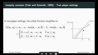 Behavioral Operations  Social Preferences 7 [upl. by Leisam]