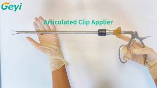 Articulating clip applier [upl. by Nawor]