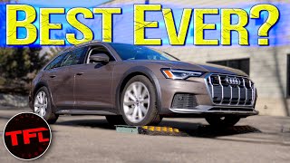 Is Audis Quattro AWD System Really The Best I Slip Test The New A6 Allroad To Find Out [upl. by Callas]