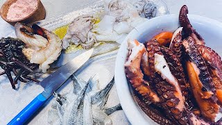 HUGE 5 Seafood BBQ  Catch And Cook Coastal Foraging  Living From The Ocean [upl. by Edgardo192]