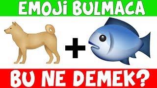 EMOJİLERLE TAHMİN ETME BULMACASI 15 Saniyede Bulabilir Misin   Bul Bakalım [upl. by Nuhs540]