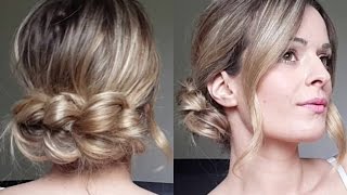 Chignon Faussement Tressé  AngeliaHair [upl. by Ikilisav435]